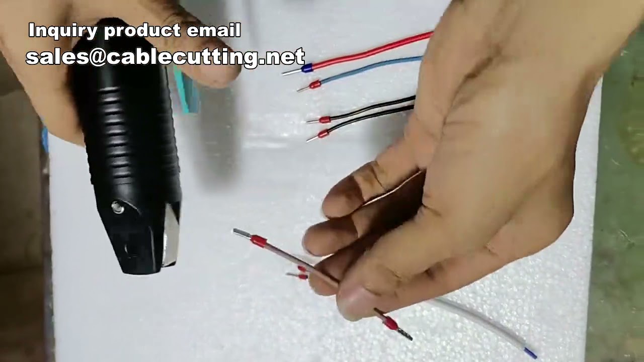 เครื่องมือ Crimping สายไฟแบบพกพา | หัวต่อหุ้มฉนวน | JST Crimping Tool