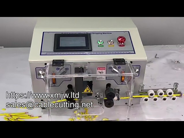 WPM 03es เครื่องปอกสายไฟความปลอดภัยสูง ปอกปลอก PVC สายเคเบิลกลม 4 แกน ระยะปอก 50 มม. ทรงพลัง