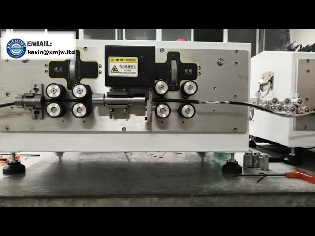 เครื่องปอกสายไฟขนาด 35 ตร.มม. รุ่น J-0-1 | ปอกเปลือกนอกและในสายเคเบิลอัตโนมัติ