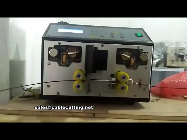 เครื่องตัดและปอกสายทองแดงอัตโนมัติ | เพิ่มประสิทธิภาพการผลิตสายไฟ