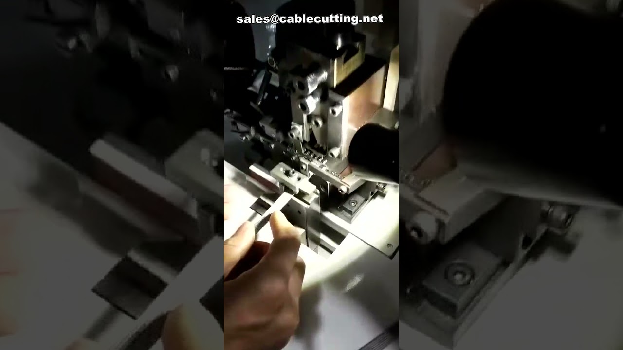 เครื่องย้ำขั้วต่อสายไฟแบบไร้เสียง | เครื่องย้ำสายไฟฟ้าและปลั๊กอัตโนมัติ