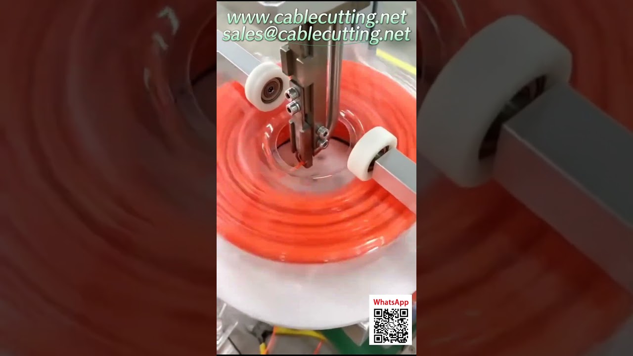 เครื่องพันขดลวดแนวตั้งสำหรับสายตัดหญ้า – การสาธิตสดและการติดตั้งระยะไกล