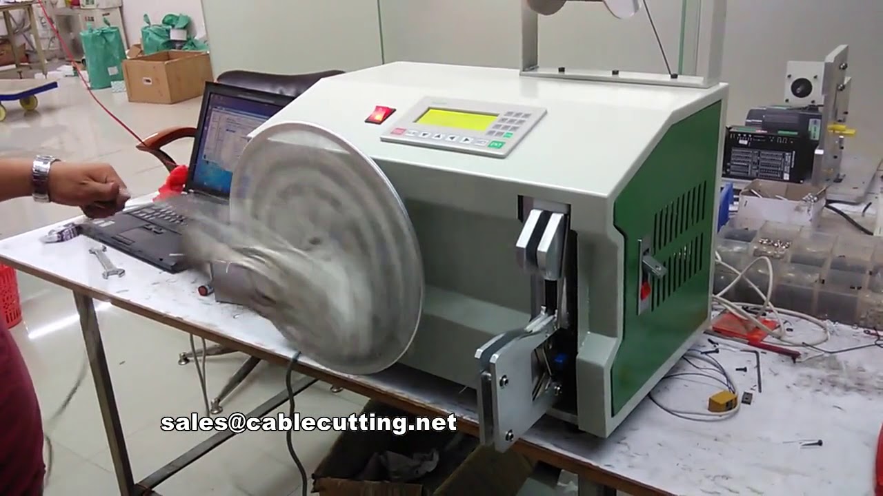 เครื่องม้วนและมัดสายเคเบิลอัตโนมัติ | อุปกรณ์พันสายไฟประสิทธิภาพสูง