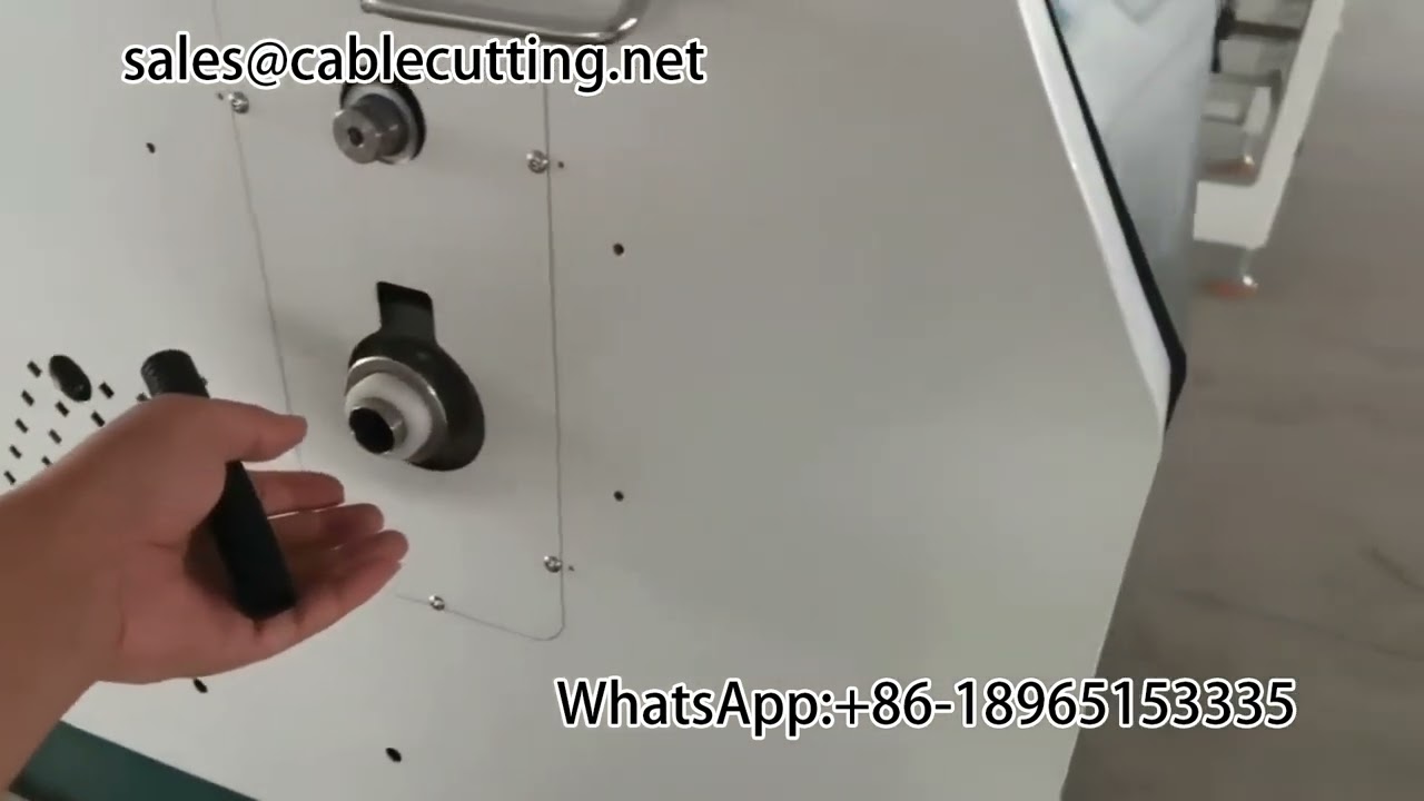 เครื่องตัดท่อลอนอัตโนมัติ | เครื่องตัดท่อลูกฟูกสำหรับงานอุตสาหกรรมสายไฟ