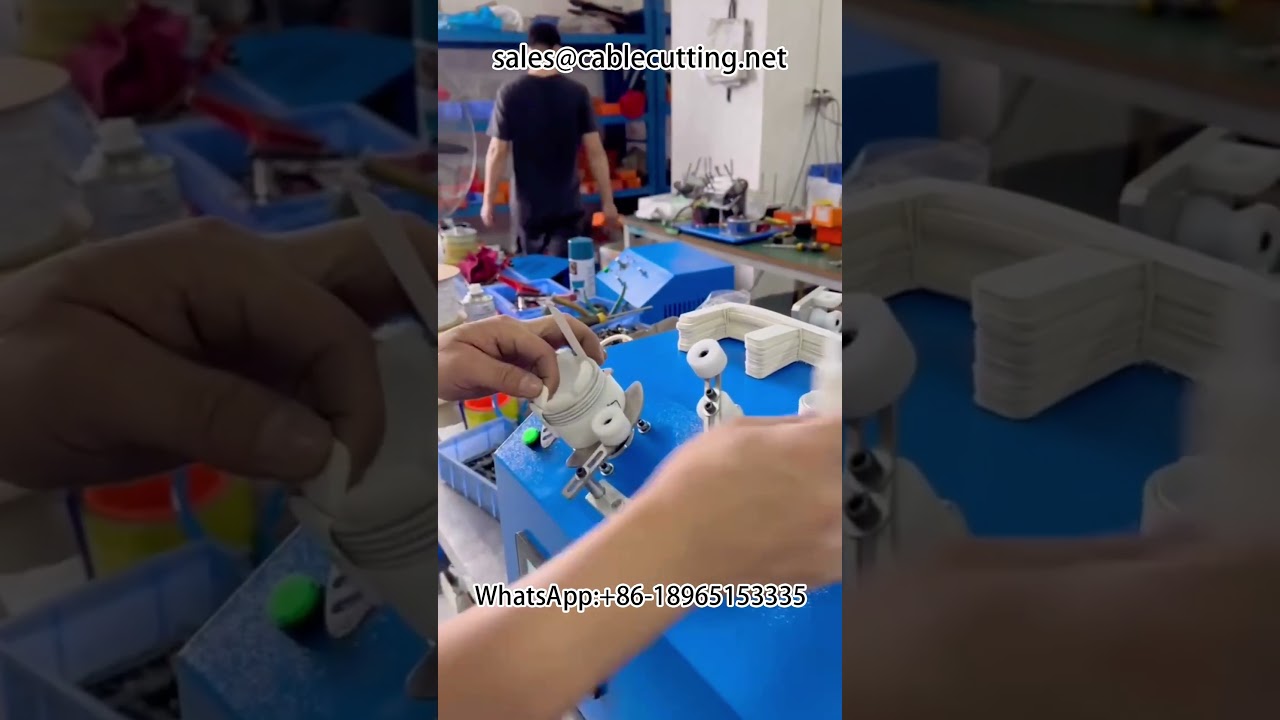 เครื่องม้วนสายเคเบิลข้อมูลอัตโนมัติ | สายไฟ | เครื่องม้วนสาย | กระบวนการผลิตสายไฟ