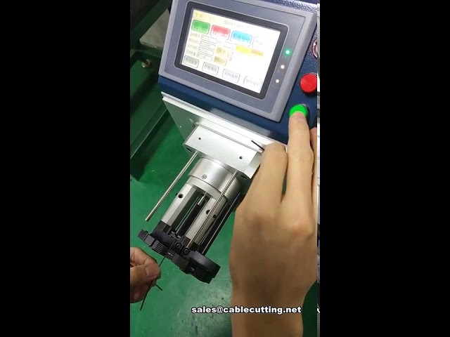 เครื่องปอกสายโคแอกเชียลบางอัตโนมัติ | เครื่องปอกสาย Coax สำหรับงานอุตสาหกรรม