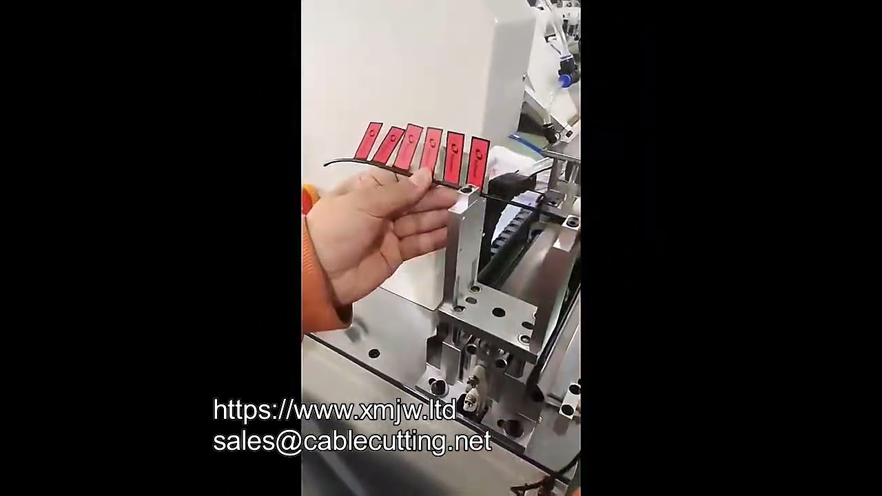 China Wholesale High Quality Fully Automatic Folding Labeling Long High precision Wire Tagging Machi