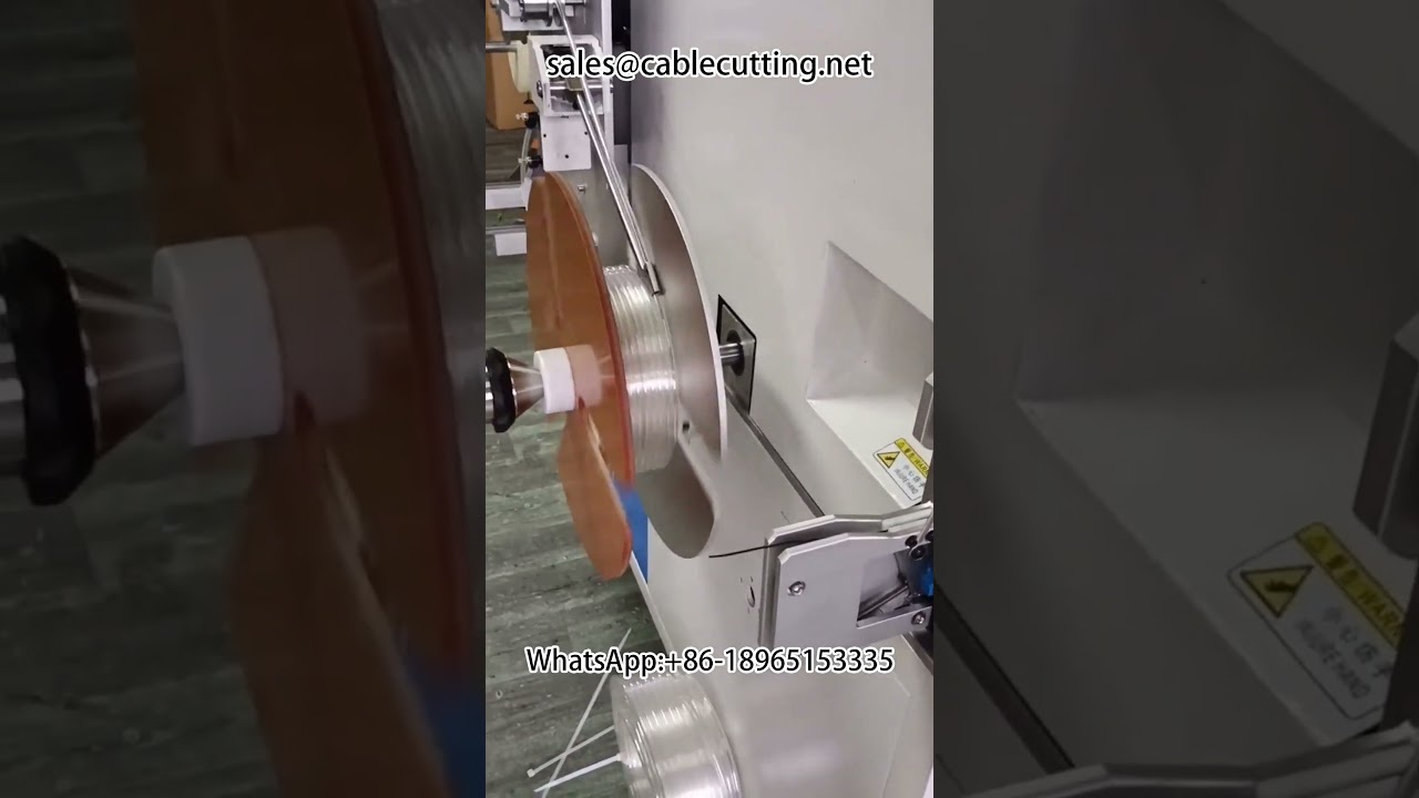 เครื่องนับ ตัด ม้วน และคลี่สายไฟอัตโนมัติ แม่นยำ #นับเมตรแม่นยำ