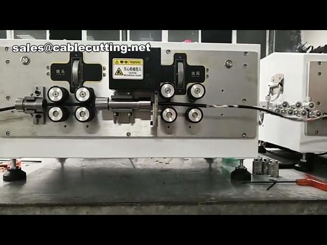 เครื่องปอกสายไฟไฟฟ้า MP-4 รุ่นใหม่ สำหรับสายพลังงานใหม่และสาย BV | เครื่องปอกสายไฟอัตโนมัติประสิทธิภาพสูง