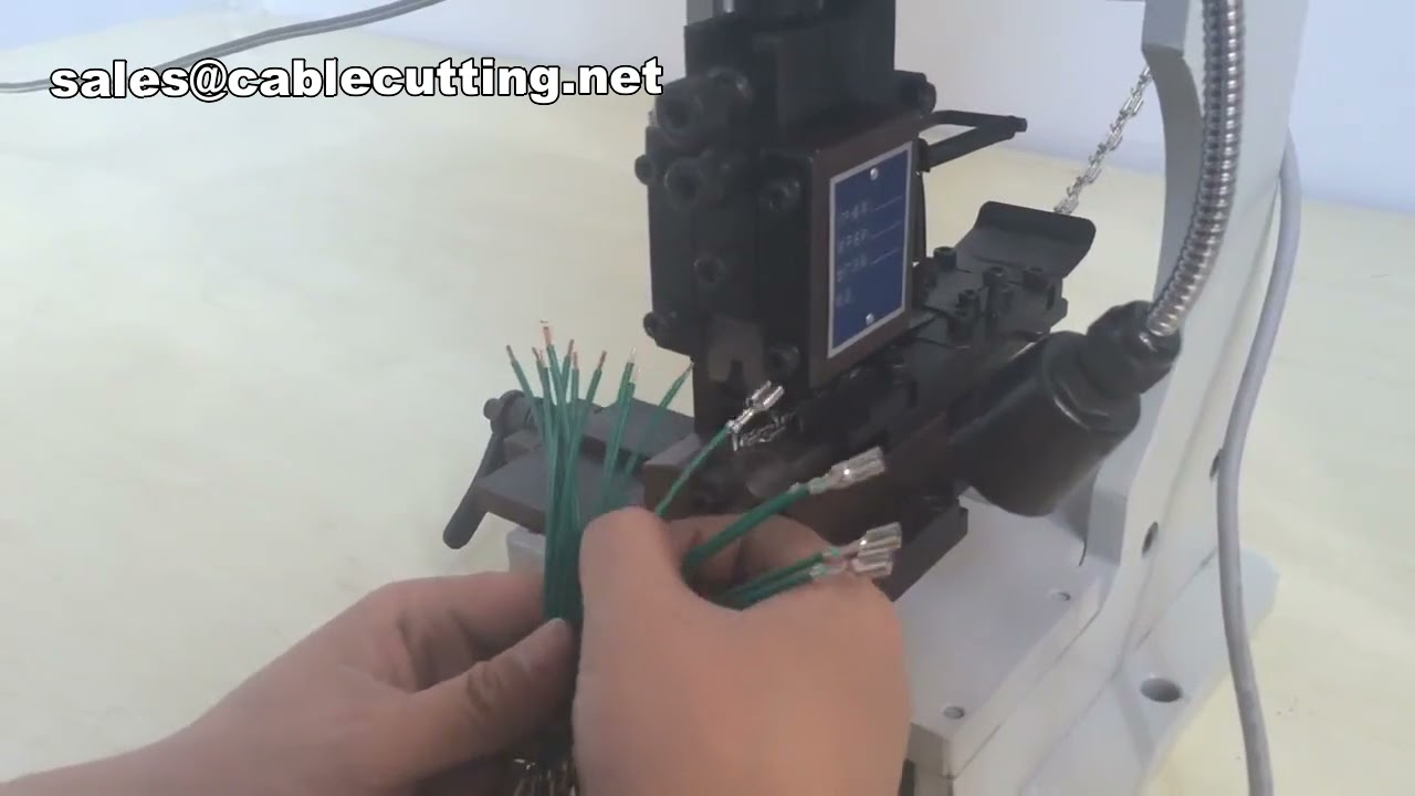 เครื่อง crimping ขั้วต่อสายไฟแบบเงียบ | เครื่อง crimping สายไฟอัตโนมัติ | แม่พิมพ์และอุปกรณ์