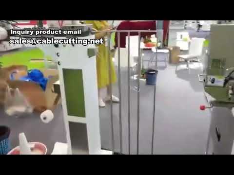 เครื่องริปซิ่งและติดตั้งซีลสายไฟอัตโนมัติประสิทธิภาพสูง