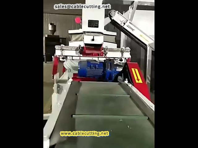 เครื่องแยกทองแดง (Copper rice machine) สำหรับสายไฟเส้นเล็กปนพลาสติก อุปกรณ์แยกทองแดง-พลาสติกขนาดเล็ก