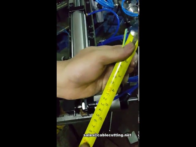 เครื่องปอกสายไฟระบบนิวเมติก | เครื่องลอกฉนวนสายไฟอัตโนมัติประสิทธิภาพสูง