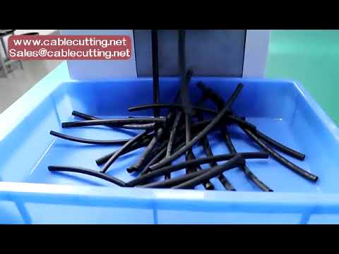 เครื่องตัดท่ออัตโนมัติสำหรับท่อยาง พลาสติก PET PVC PP PU และ Heat Shrinkable | เครื่องตัดท่อแม่นยำสูง