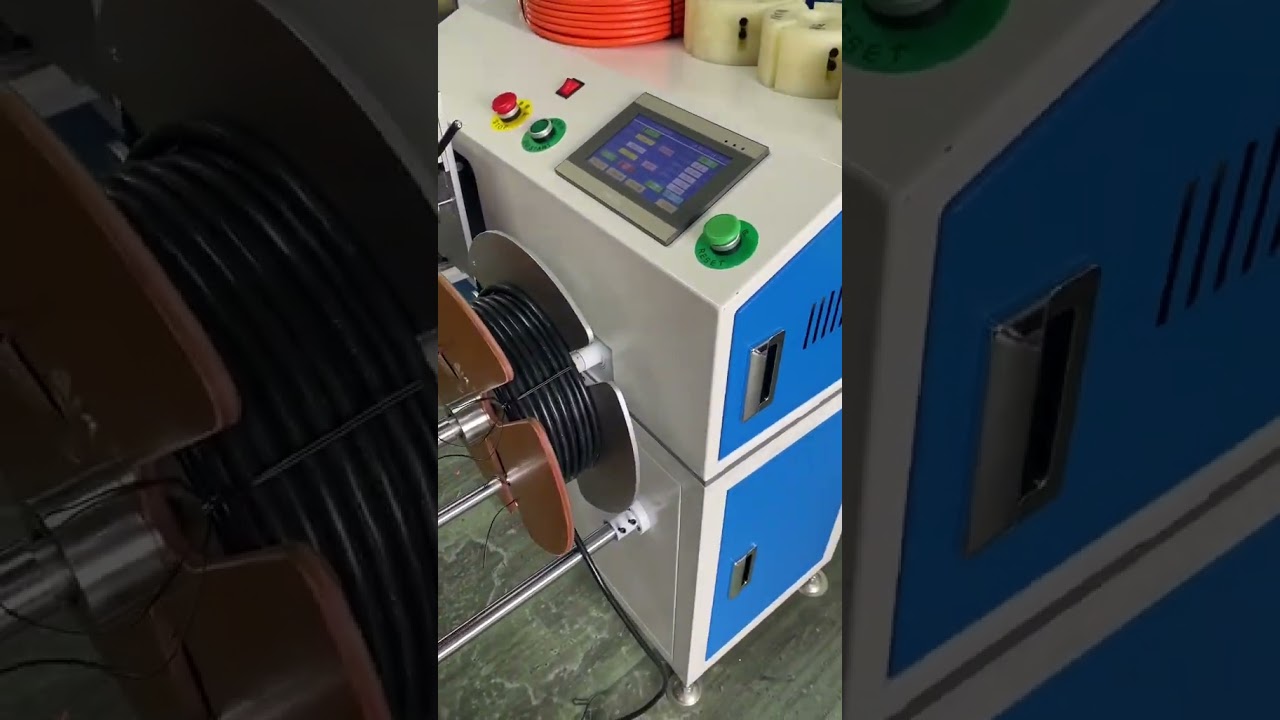 เครื่องพันสายไฟแบบตั้งพื้น แม่นยำ ตัดสะอาด | เครื่องพันสายไฟอุตสาหกรรม