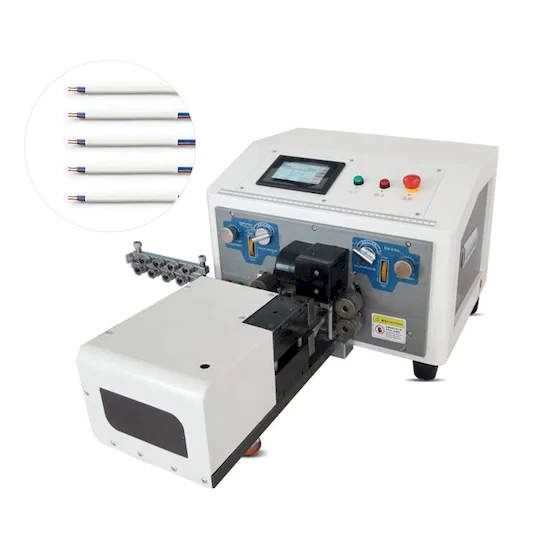 การตัด ปอก และบิดสายเคเบิลสองชั้นแบบแบน WPM-320 - เครื่องตัดและปอกสายไฟ