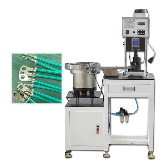 การย้ำเทอร์มินอลแบบหลวมด้วยการป้อนจานสั่น WPM-160 Thumb