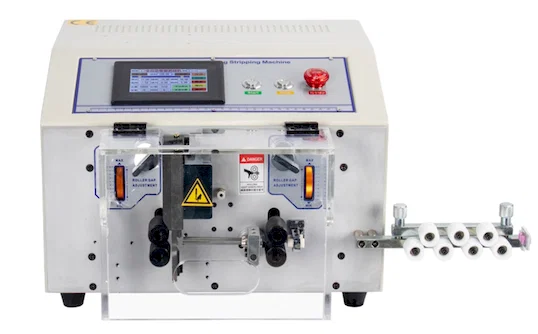 เครื่องตัดและปอกสายเคเบิลอัตโนมัติหน้าจอสัมผัส WPM-SDBS